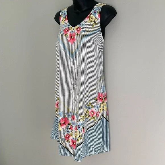 J. Jill, floral striped tunic - Picture 7 of 11